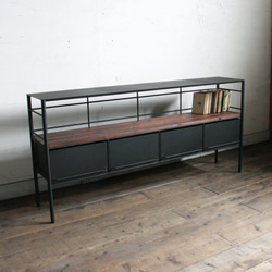 アイアンBOX チェスト ボックス 鉄箱 アイアン家具 工具入れ 収納