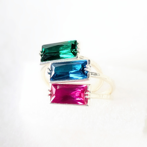 R160-007］ ジェイド JADE ヒスイ 本翡翠 くりぬき リング 天然石 一点 