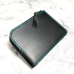 栃木レザー 二つ折り マルチケース /本革 カードケース 名刺入れ