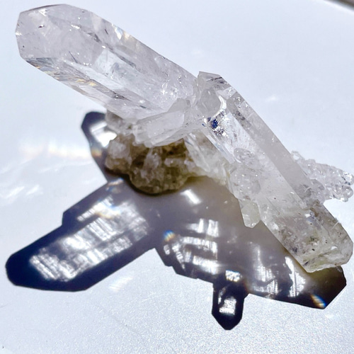 【一点物】虹入り✨ ヒマラヤ水晶 原石✩.*˚天然石×インテリア 一点物】虹入り✨ ヒマラヤ水晶 原石✩.*˚天然石×インテリア 1点