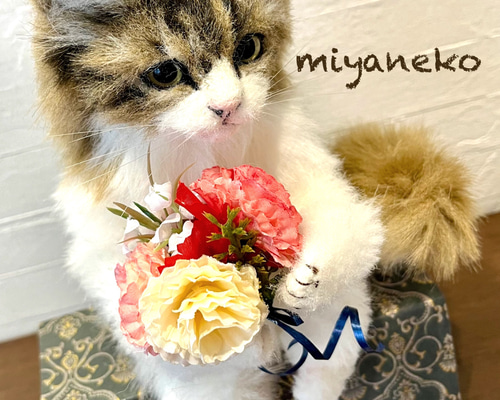 ノルウェージャンフォレストキャット 猫 母の日 ギフト インテリア