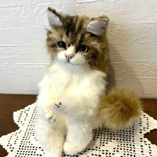 ノルウェージャンフォレストキャット 猫 母の日 ギフト インテリア