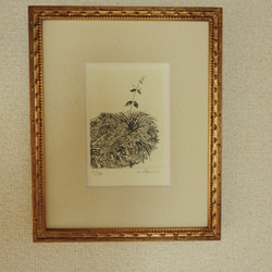 ドゥシャン・カーライ銅版画(額装)