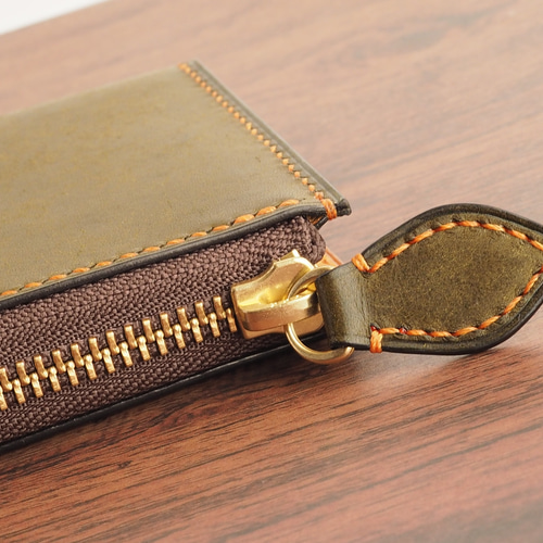 【ロングウォレット】ハンドメイド　イタリアンレザー　マルゴー Real】MARGOT（マルゴー）ロングウォレット 4色展開 ¥24500＋TAX
