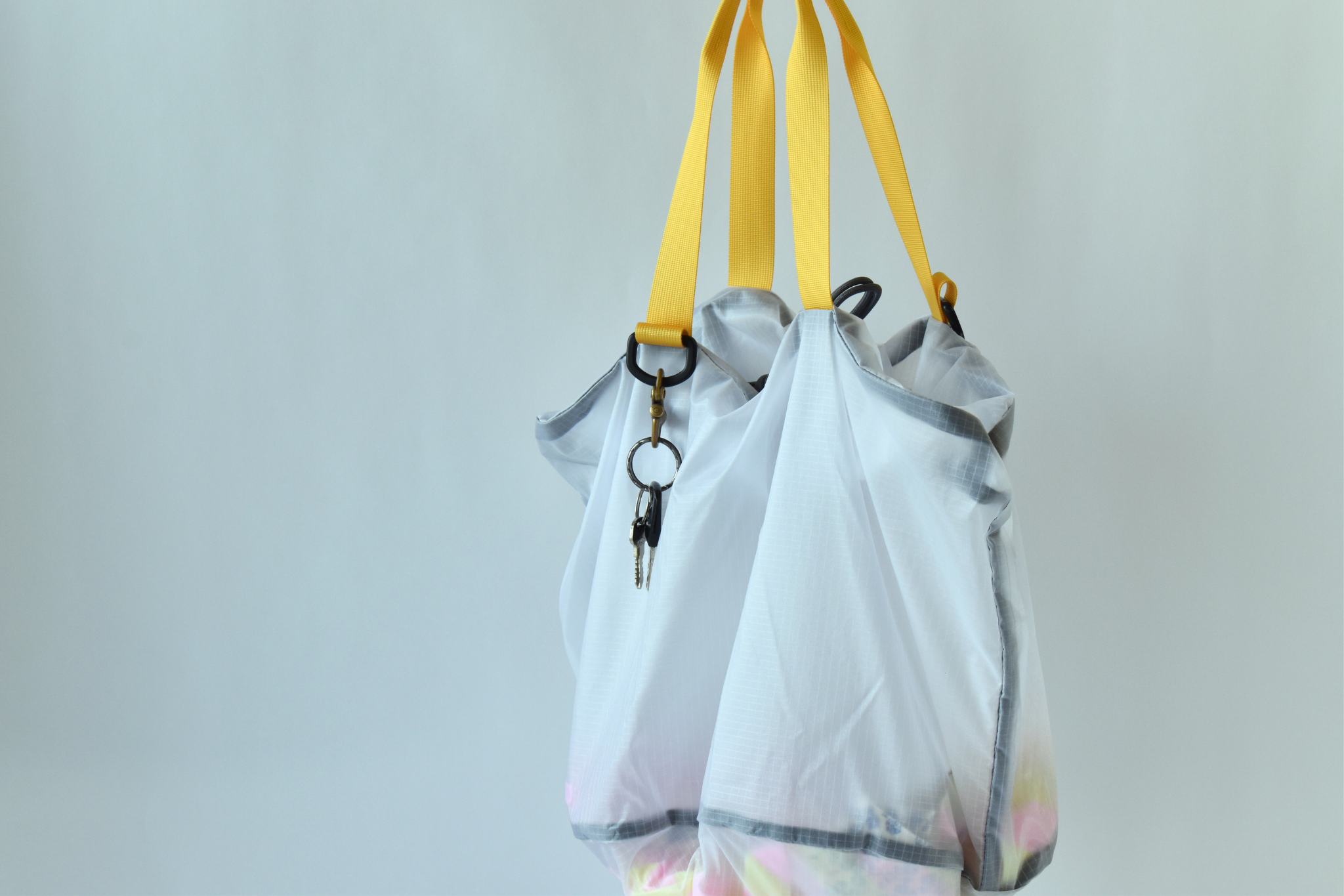 丸底 バケツ型 トートバッグ シアー 軽量 アウトドア キャンプ プールバッグ 巾着バッグ 防水 撥水