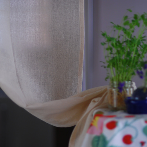 のれん☆インド綿☆無地☆ハンドメイド☆イタワ「インドナチュラル