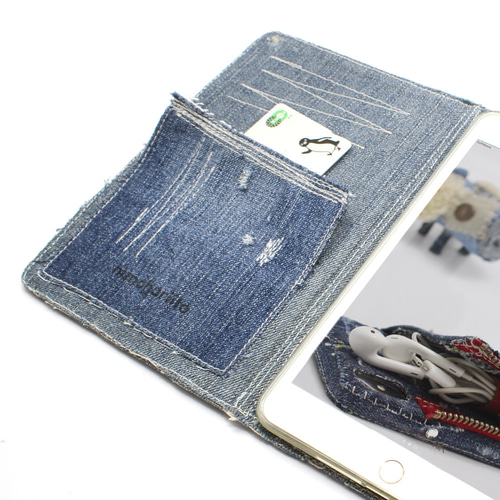デニムiPadケースMercury_pad - iPad mini6,7, iPad11インチ(A16),Air