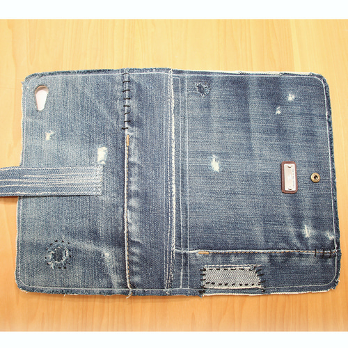 デニムiPadケースMercury_pad - iPad mini6,7, iPad11インチ(A16),Air