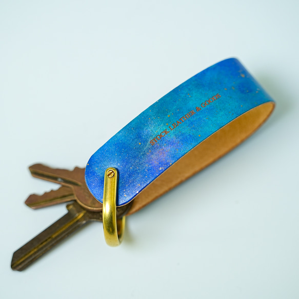 COMPACT KEY CASE [ 宇宙 ] コンパクトキーケース 銀河 星空 4枚目の画像