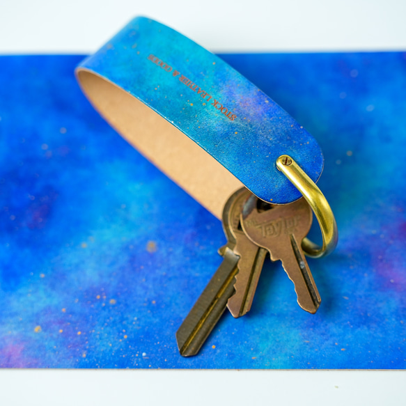COMPACT KEY CASE [ 宇宙 ] コンパクトキーケース 銀河 星空 3枚目の画像