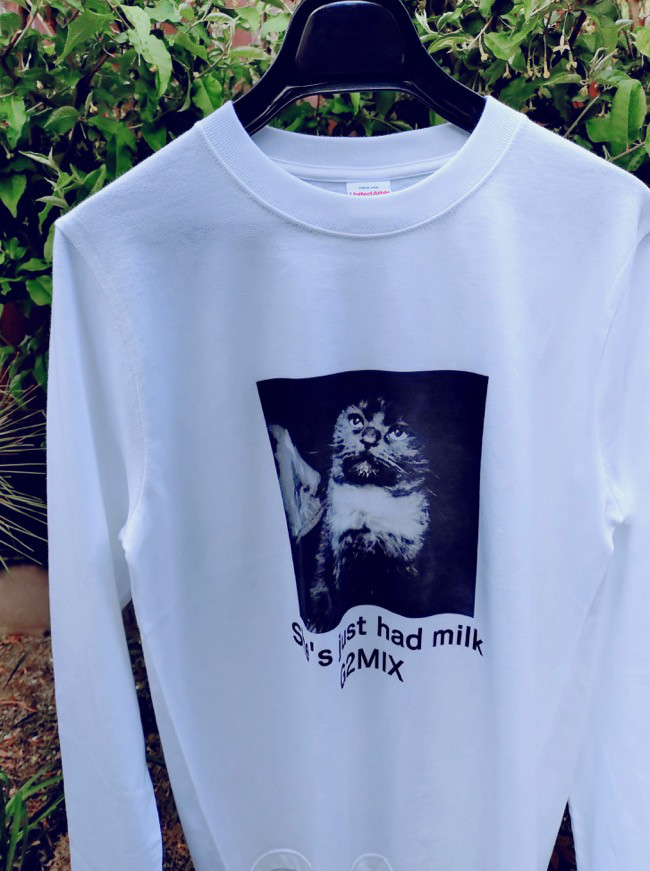 【G2MIX】She's just had milk 長袖Tシャツ
