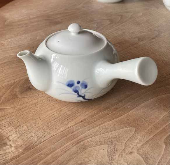 訳ありな逸品⭐︎李朝の花　急須 2枚目の画像