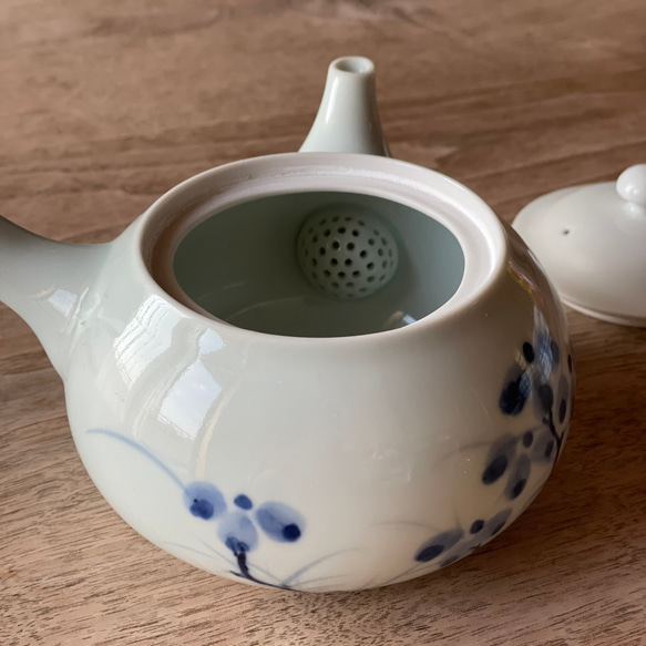 訳ありな逸品⭐︎李朝の花　急須 4枚目の画像