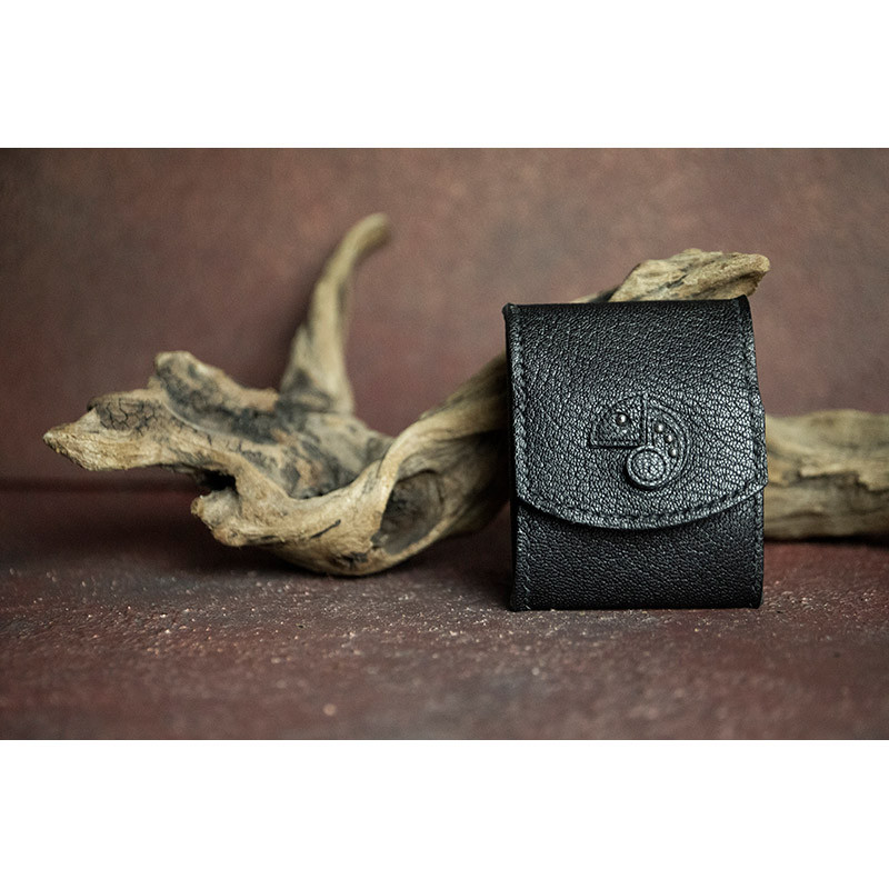 88色からオーダー可！！ カメレオン デザイン / ヤギ革 ボックス式小銭入れ