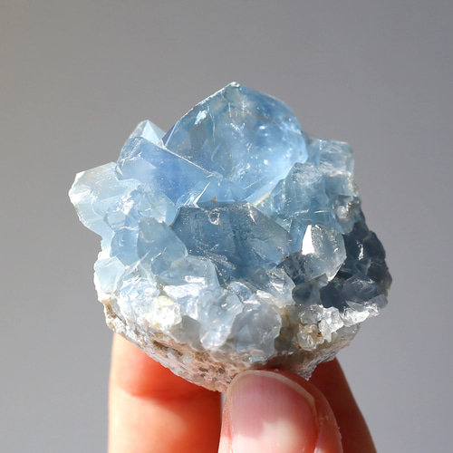 ミニ セレスタイト クラスター天青石 天使の石 鉱物 天然石 安眠 癒し