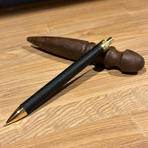 革軸ペン プエブロレザー カルロ・バダラッシ社 加藤金属 KATO202 本革 革軸ペン プエブロレザー カルロ・バダラッシ 加藤金属 KATO202