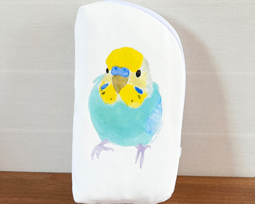 p-jet セキセイインコ (レインボー) 岡山デニム 大きく開く