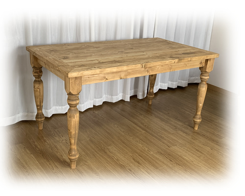 カントリー木工　ろくろ脚のテーブル ろくろ脚のテーブル | Fitzroy Furniture