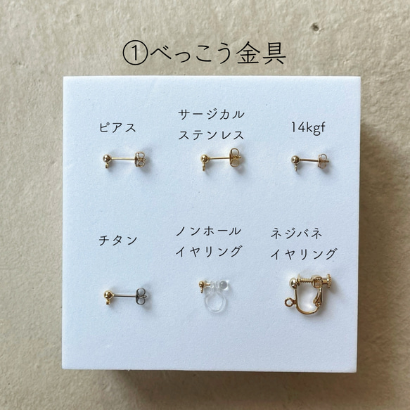 夏の福袋 人気作品2点セット｜and story ピアス / イヤリング ターコイズ べっ甲 14枚目の画像