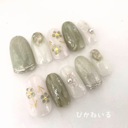 キャンディーカラー♡うるうるぷっくりフルーツネイル ネイル