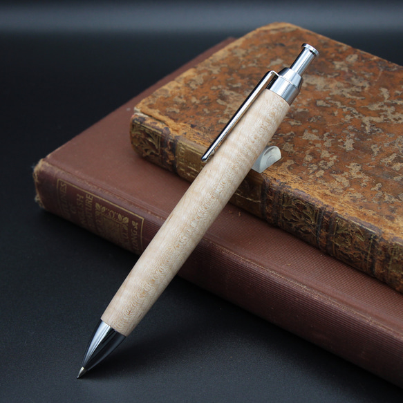 クラフトA メープル杢　シャーペン　0.5 Amazon.co.jp: woodpen craft バーズアイメイプル シャーペン