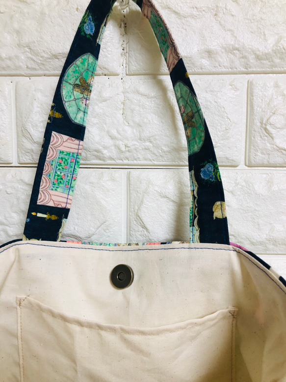 ❤️大人気yukiemonムービースタジオ柄でトートバッグ作成致します❤️ 3枚目の画像