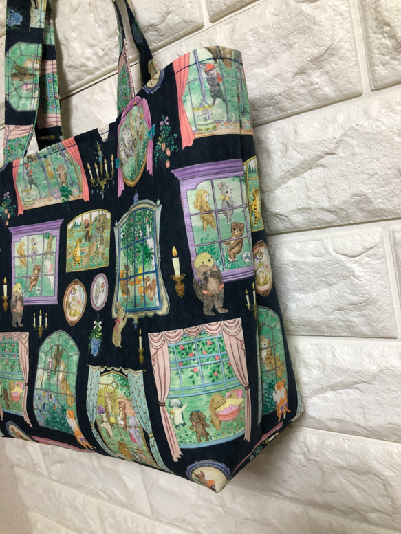 ❤️大人気yukiemonムービースタジオ柄でトートバッグ作成致します❤️ 2枚目の画像