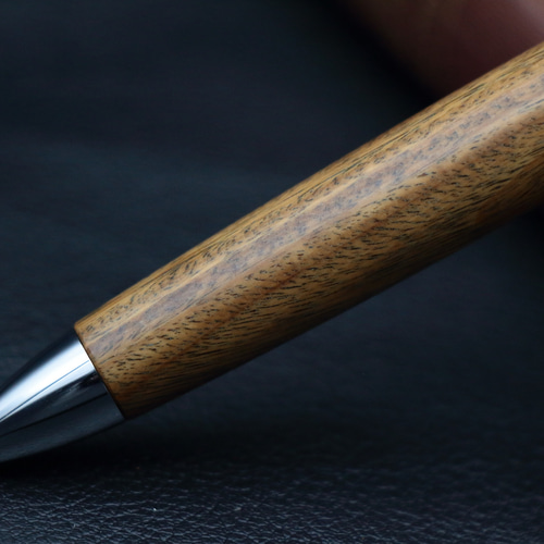⑰Aハンドメイド木軸シャーペンパロサント 癒やしの香木・聖木 パロサント・Pencil 0.5mm」木軸シャープ