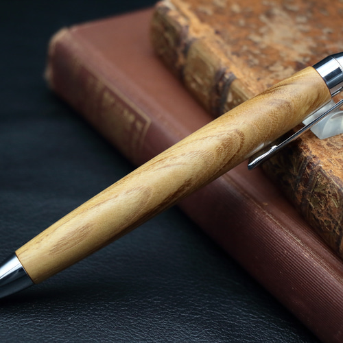 幻の国産銘木 御蔵島の金桑 黄金桑・Pencil 0.5mm」木軸シャープペン