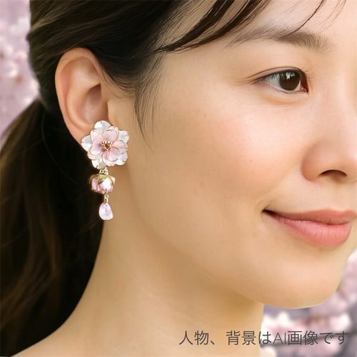 2way 笹部桜 ピアス/イヤリング ピアス（スタッド・一粒） ゆめはな