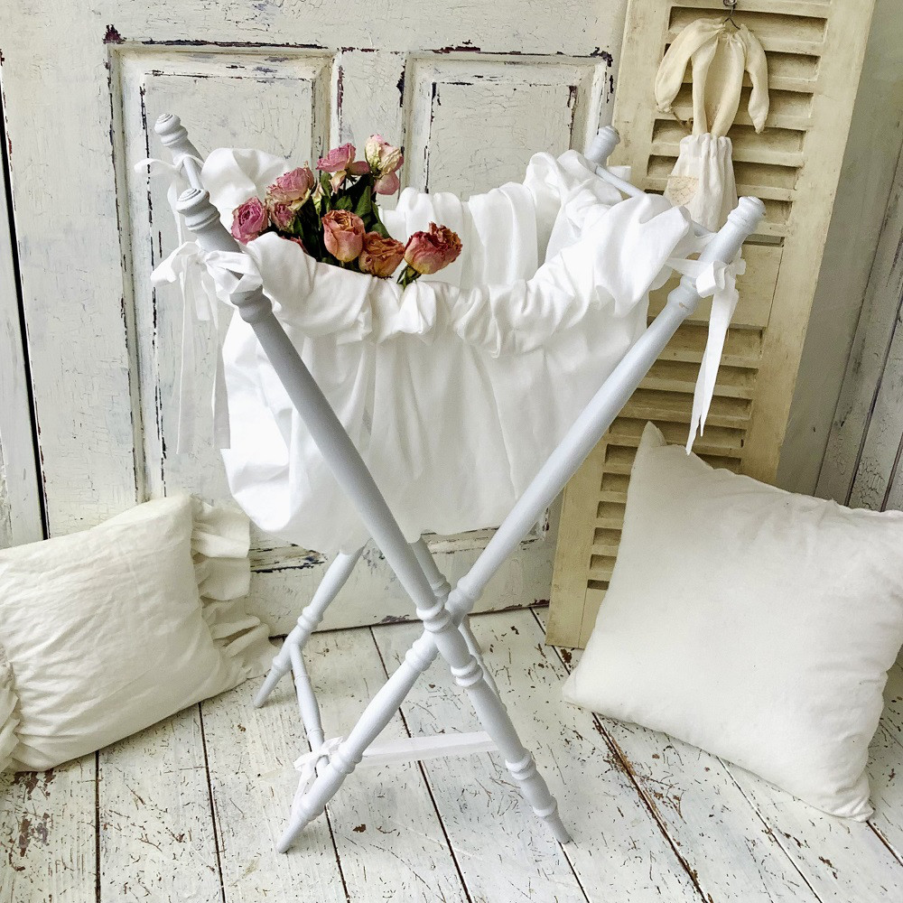 【現品１点在庫あり】ソーイングスタンド・生地付き・トラバイユーズ・フレンチシック(シャビーホワイト#3)