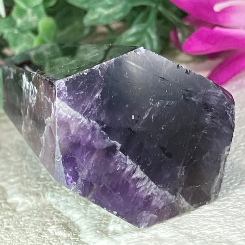 スモーキー　アメシスト　ファントム　9.5㎝　虹　スモーキーアメシスト　天然石 スモーキーアメシストファントム9.5㎝虹スモーキーアメシスト天然石