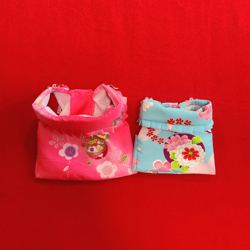 犬のお被布コート✨本格 犬用 七五三 金彩入り 犬服 ペット服