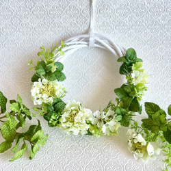 受注制作】ボタニカルリース ワイヤーアート ワイヤークラフト リース