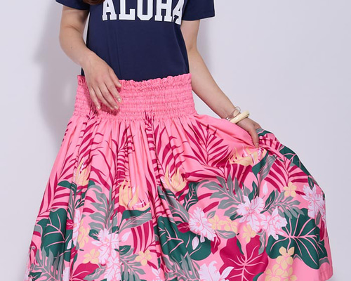 パウスカート 細見えパウスカート フラダンス 太って見えない