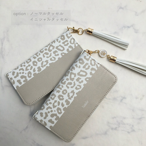 【2枚組オーダーメイドiPhoneケース】スマホケース　ヒョウ柄 2枚組オーダーメイドiPhoneケース】スマホケース ヒョウ柄