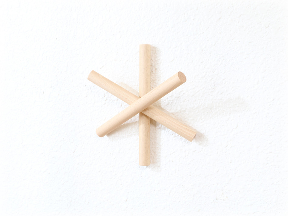 トンTON ベントウッド コートフック/ウォールハンガーNo107 Logs / オイル・フィニッシュ