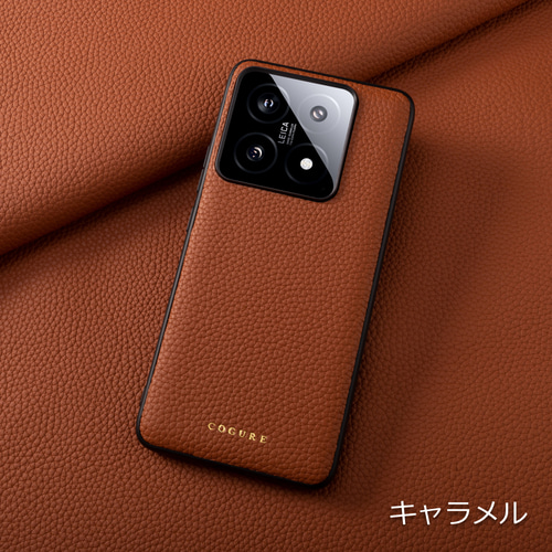 Xiaomi 14T Pro 本革バックカバーケース 8色 <COPs-Mi