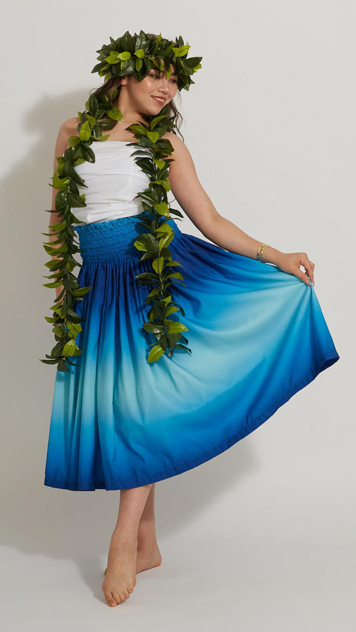 パウスカート 細見えパウスカート　フラダンス　太って見えないパウスカート　p00906　受注生産および即納