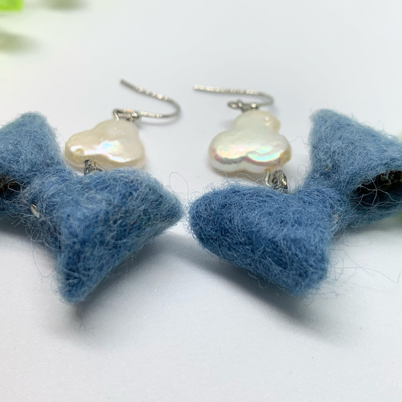 Pierced earring8 ‘Ribbon I’ 4枚目の画像