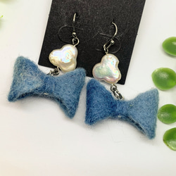Pierced earring8 ‘Ribbon I’ 5枚目の画像