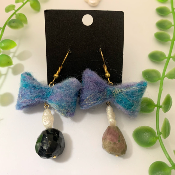 Pierced earring9 ‘Ribbon II’ 6枚目の画像
