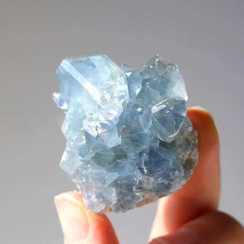 ミニ セレスタイト クラスター天青石 天使の石 鉱物 天然石 安眠 癒し