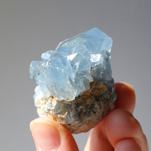 ミニ セレスタイト クラスター天青石 天使の石 鉱物 天然石 安眠 癒し