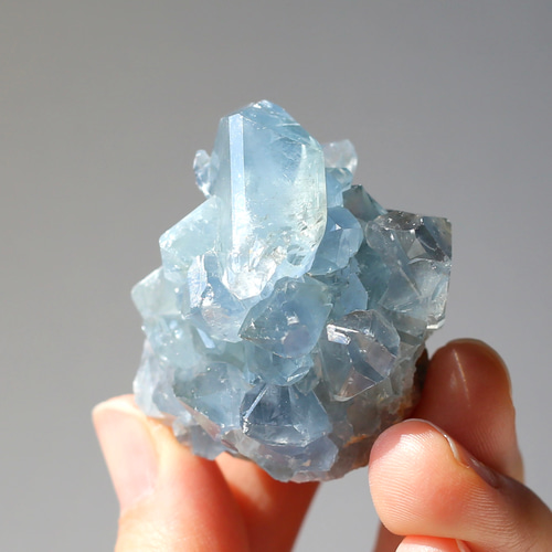 ミニ セレスタイト クラスター天青石 天使の石 鉱物 天然石 安眠 癒し
