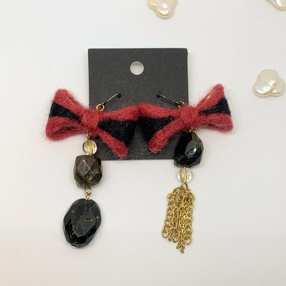 Pierced earring10 ‘Ribbon III’ 3枚目の画像