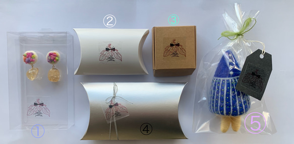 Pierced earring10 ‘Ribbon III’ 4枚目の画像
