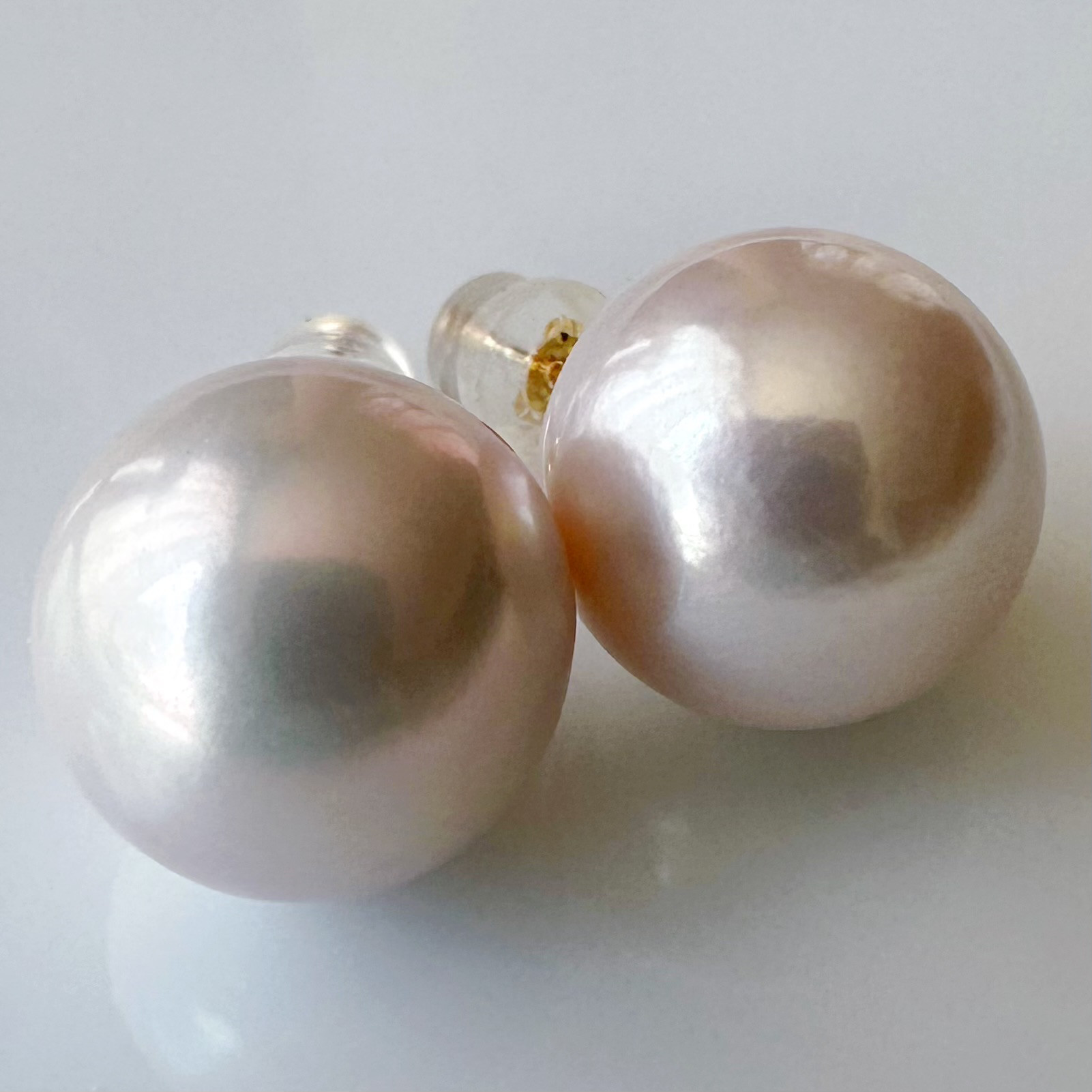 "casablanca lily カサブランカリリー"  a 13mmUP 淡水パール　ピアス　イヤリング