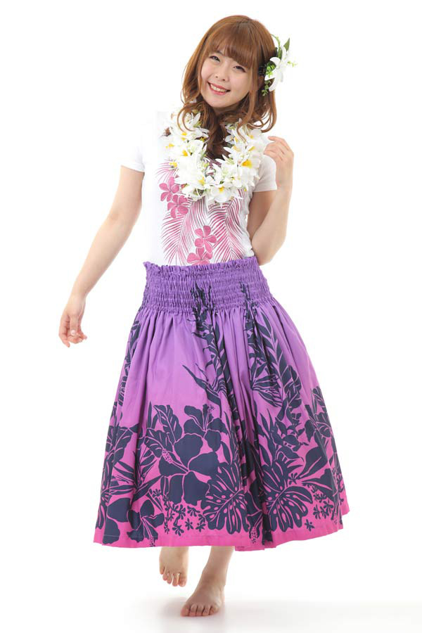 パウスカート 細見えパウスカート　フラダンス　太って見えないパウスカート　p00699　受注生産および即納