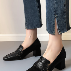 ローファー  柔らかい フォーマル シューズ 靴 オフィス ビジネス 仕事 通勤 パーティー 結婚式 二次会 21.5 2枚目の画像